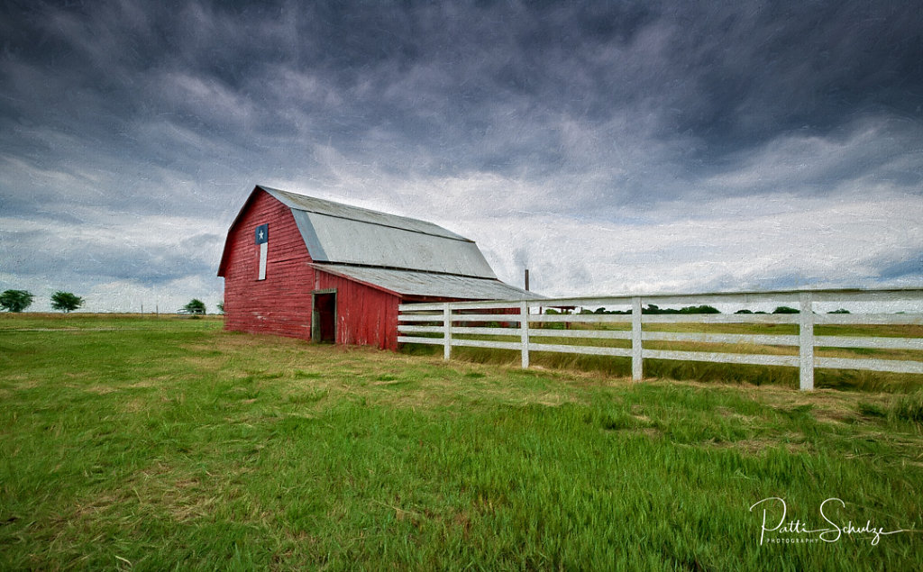 Texas Red Barn